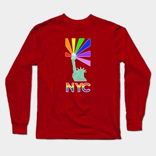 PRIDE Series - NYC Liberty Long Sleeve T-Shirt